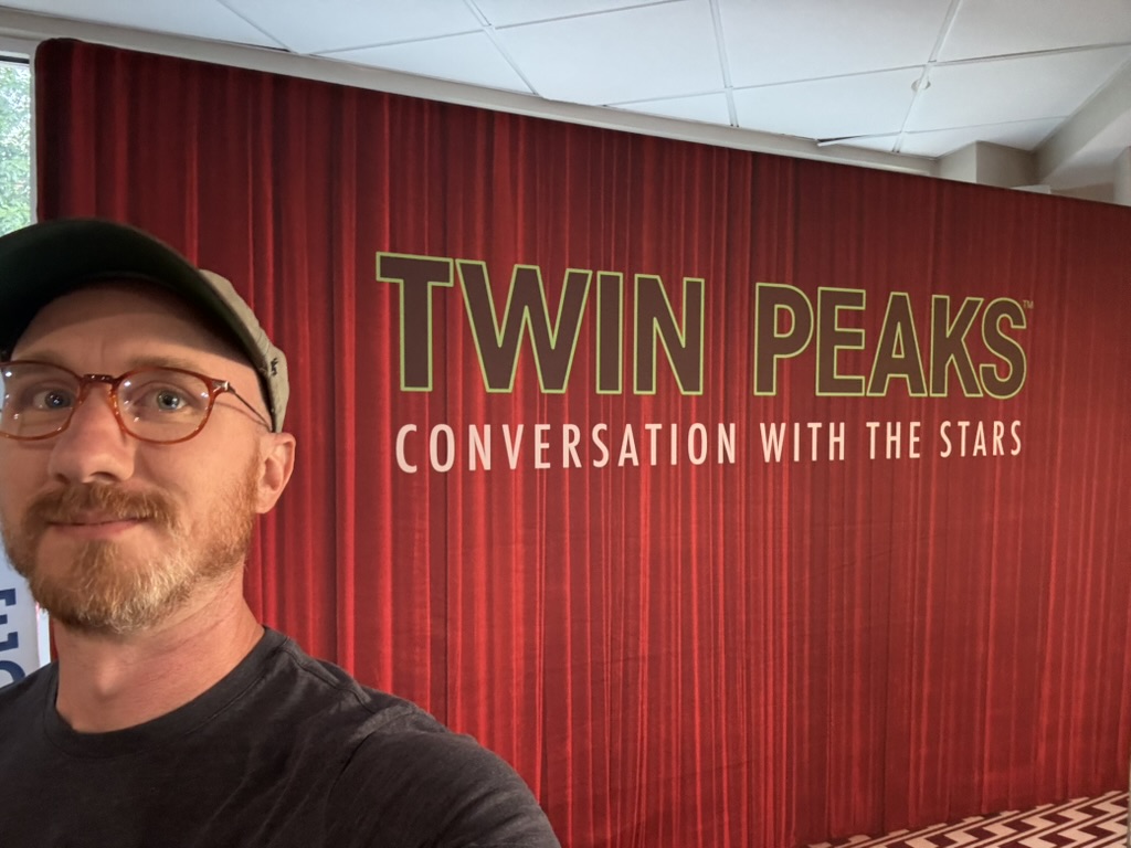 Zack Mezera at a Twin Peaks event