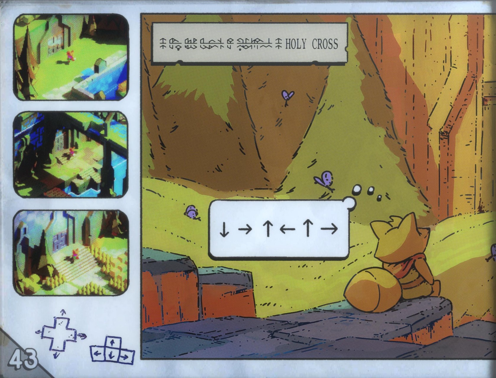 Screenshot from <em>TUNIC</em>